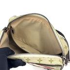 Louis Vuitton Pochette Comte de Fe Monogram Mini Khaki Leather Canvas Green — view 9