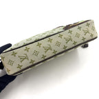 Louis Vuitton Pochette Comte de Fe Monogram Mini Khaki Leather Canvas Green — view 5