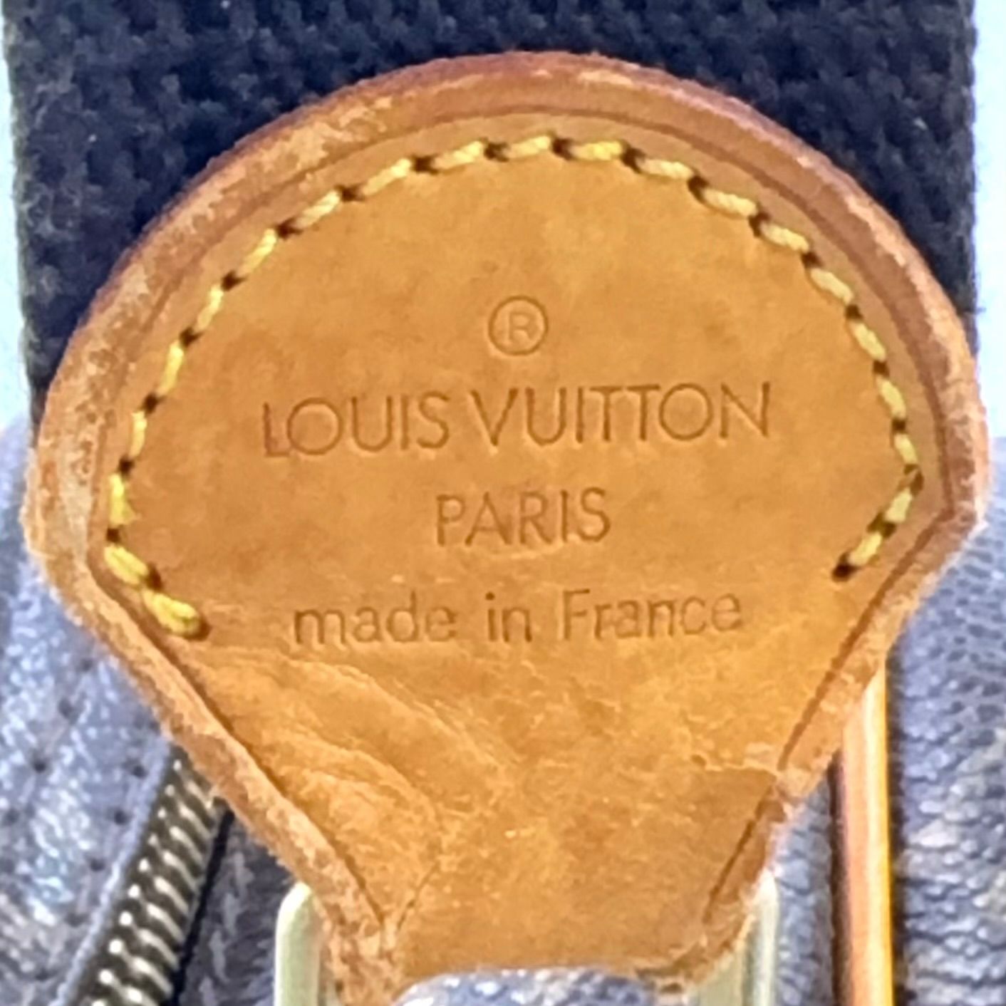 Louis Vuitton Reporter PM Monogram Leather Brown Light Shoulder Bag Gold — view 5
