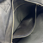 Hermes Fourre Tout Canvas Gray Black Tote Silver — view 6