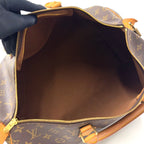 Louis Vuitton Speedy 40 Monogram Leather Brown Handbag Gold — view 3