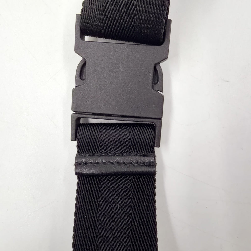Gucci Interlocking Logo Leather Nylon Green Black Red Belt Bag Silver — view 7