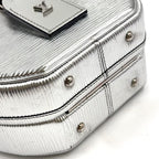 Louis Vuitton Petite Boite Chapeau Epi Shoulder Bag Leather Silver — view 9