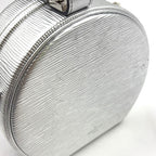 Louis Vuitton Petite Boite Chapeau Epi Shoulder Bag Leather Silver — view 5