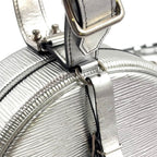 Louis Vuitton Petite Boite Chapeau Epi Shoulder Bag Leather Silver — view 7