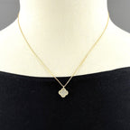 Van Cleef & Arpels Sweet Alhambra Necklace YG Yellow Gold Pendant — view 2