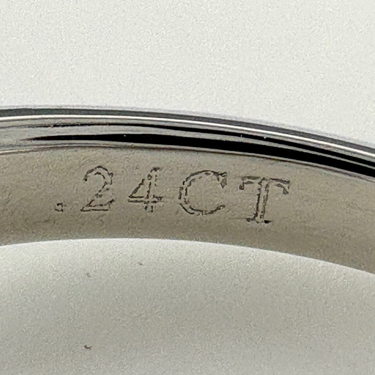 Tiffany & Co Solitaire Ring Platinum Pave Diamond — view 9
