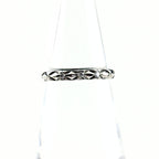 Chanel Quilted Ring Platinum Pave Diamond