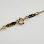 Tiffany & Co Elsa Peretti by the Yard Necklace YG Yellow Gold Pendant Diamond — view 5