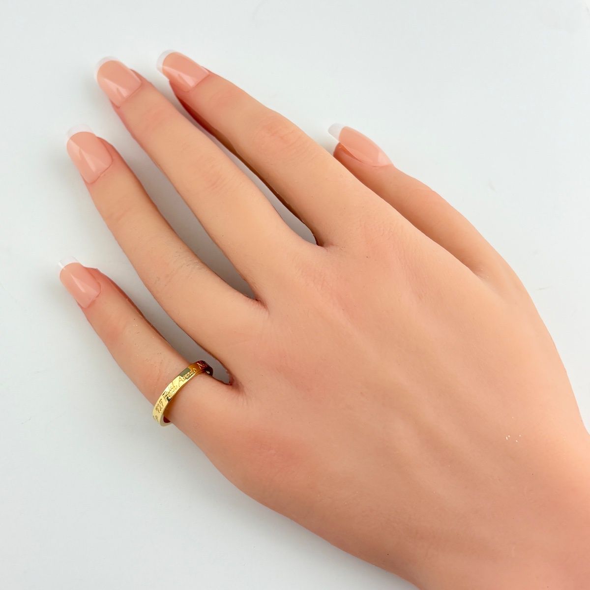 Tiffany & Co Notes Narrow Ring YG Yellow Gold — view 4