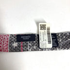 Hermes Scarf Twilon Lurex Silk Silver — view 5