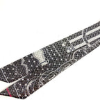 Hermes Scarf Twilon Lurex Silk Silver — view 2