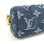 Louis Vuitton Pouch Trousse Speedy PM Monogram Denim Blue — view 7
