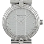 Dior Bagheera Watch SS Quartz Silver