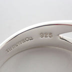 Tiffany & Co 925 Triple Loving Heart Ring