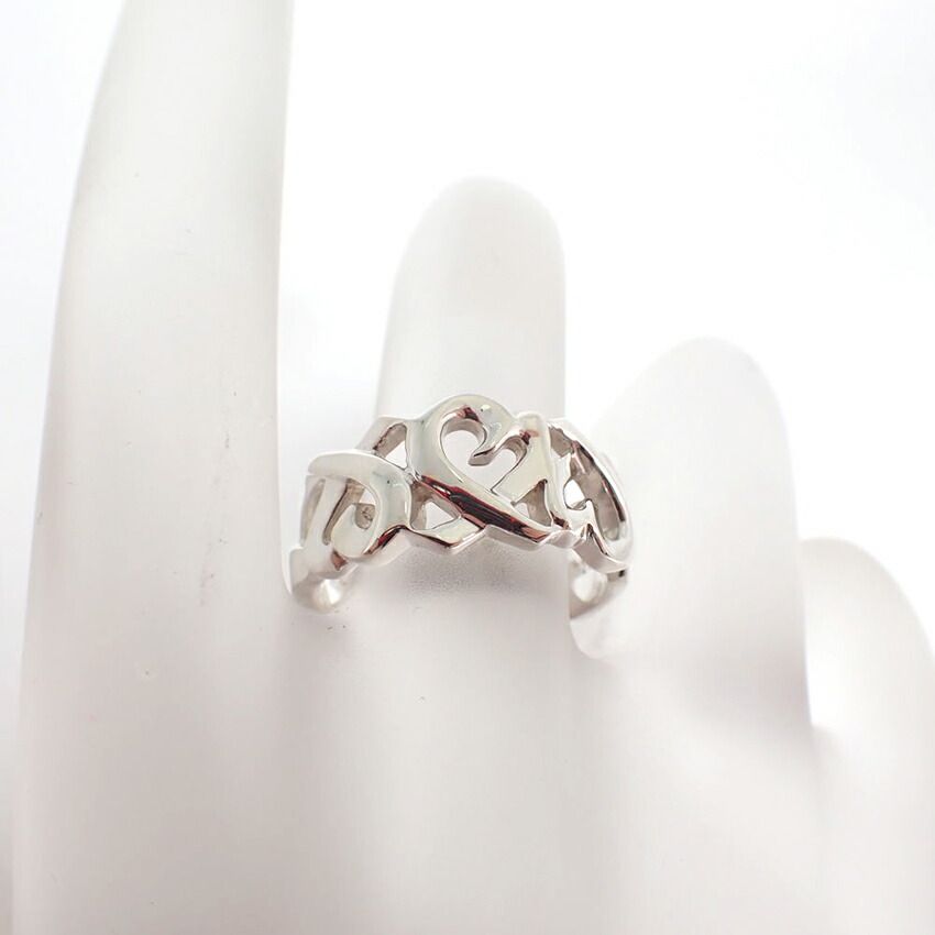 Tiffany & Co 925 Triple Loving Heart Ring