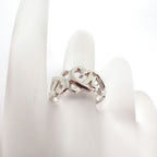 Tiffany & Co 925 Triple Loving Heart Ring