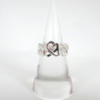 Tiffany & Co 925 Triple Loving Heart Ring