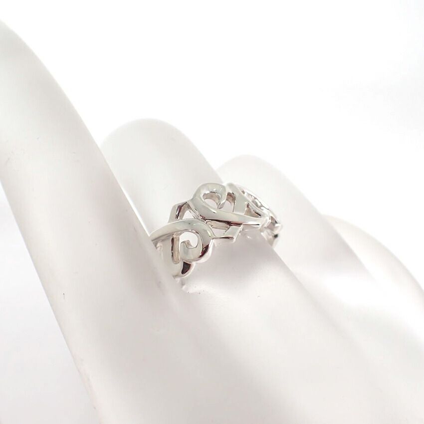 Tiffany & Co 925 Triple Loving Heart Ring