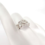 Tiffany & Co 925 Triple Loving Heart Ring