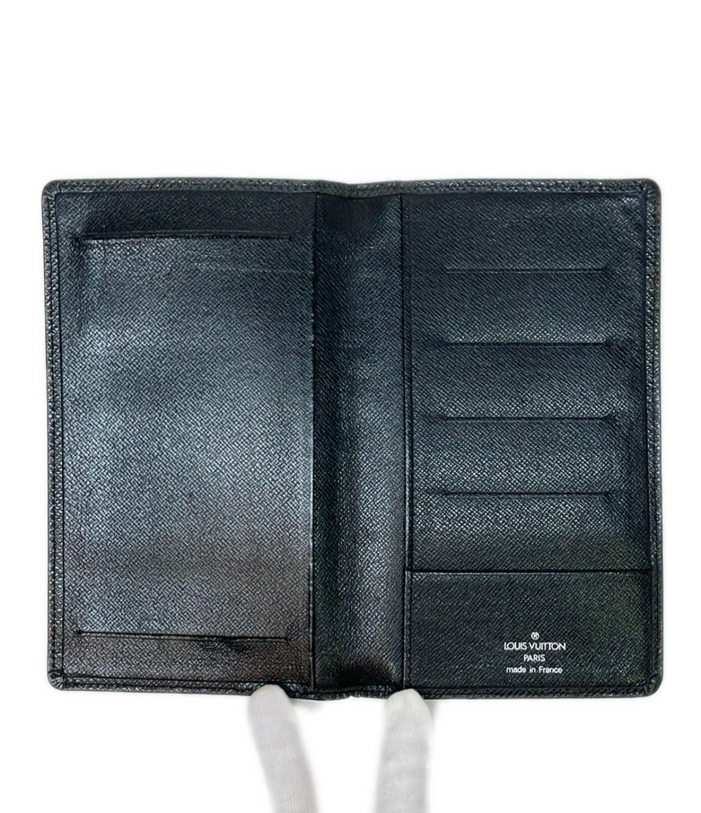 Louis Vuitton Notebook Cover Agenda Horizontal Taiga & — view 3