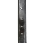 Gucci Belt Leather Logo Gold Buckle Plate Black 70 — view 5