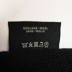 Fendi Scarf Bugsmon Star Shawl Knit Black Gray — view 5