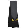 Fendi Scarf Bugsmon Star Shawl Knit Black Gray