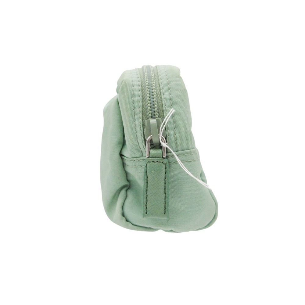 Prada Pouch Tessuto Cosmetics Makeup Nylon Mint Green — view 4