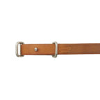 Hermes Bracelet Hapi 2 Quadruple Strand Leather Brown Camel — view 4