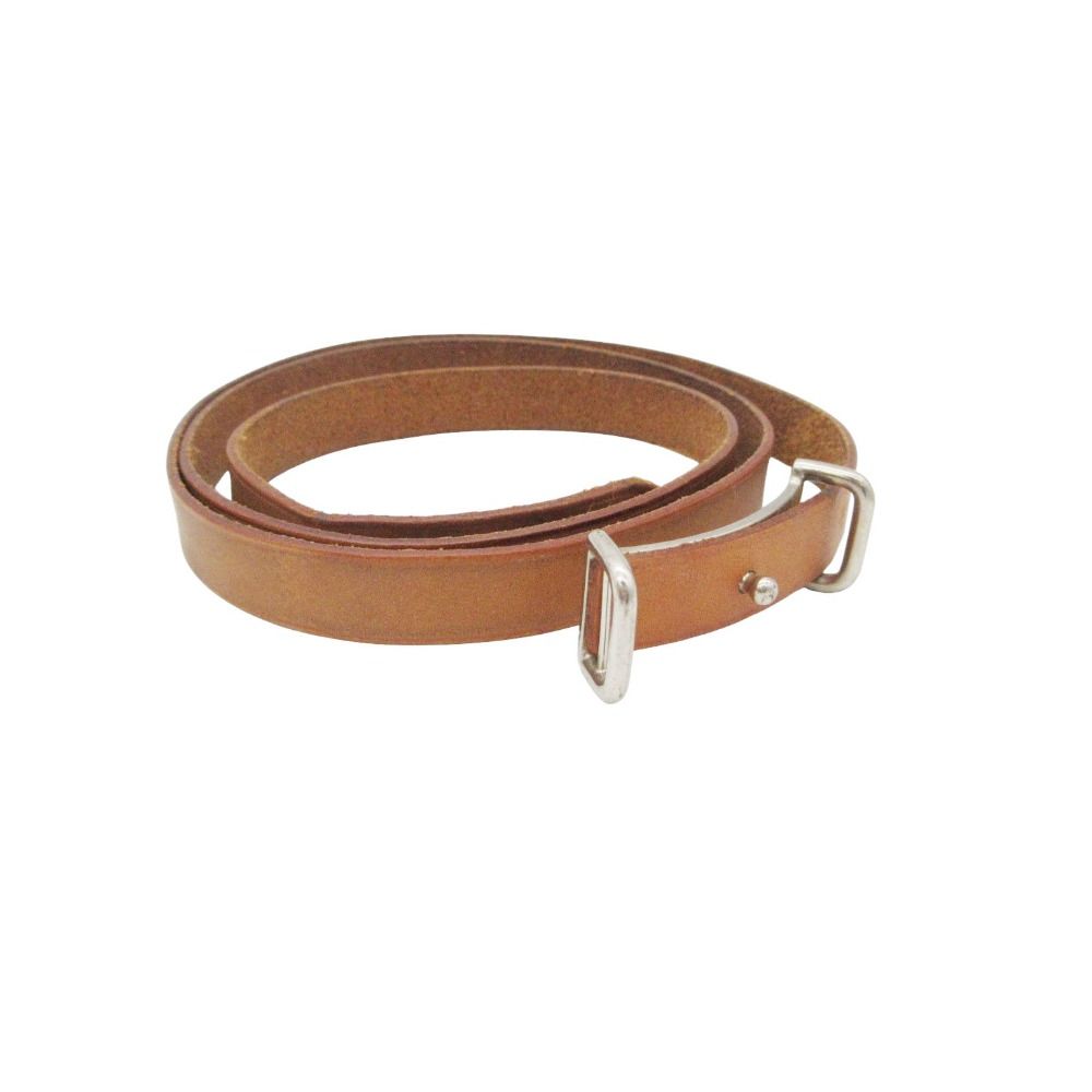Hermes Bracelet Hapi 2 Quadruple Strand Leather Brown Camel — view 2