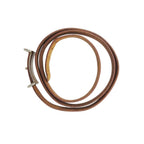 Hermes Bracelet Hapi 2 Quadruple Strand Leather Brown Camel — view 3