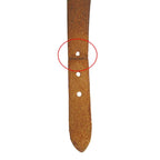 Hermes Bracelet Hapi 2 Quadruple Strand Leather Brown Camel — view 7