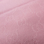 Gucci Shawl Wool Fringe Scarf Pink — view 4