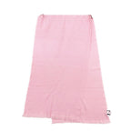 Gucci Shawl Wool Fringe Scarf Pink — view 2