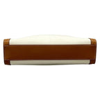 Celine Tote Small Vertical Cabas Ivory Brown Leather — view 5