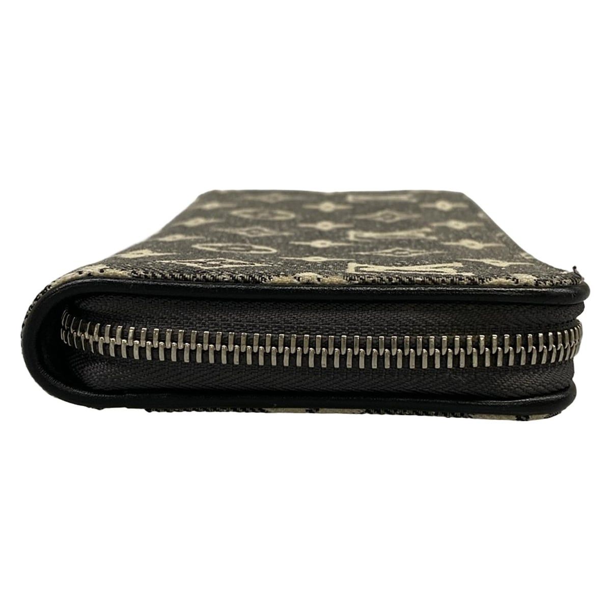 Louis Vuitton Wallet Monogram Jacquard Denim Zippy Gray — view 9