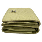 Chanel Trifold Wallet Camellia Light Green — view 9