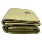 Chanel Trifold Wallet Camellia Light Green — view 8