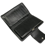 Chanel Wallet Icon Black Silver Lambskin — view 3