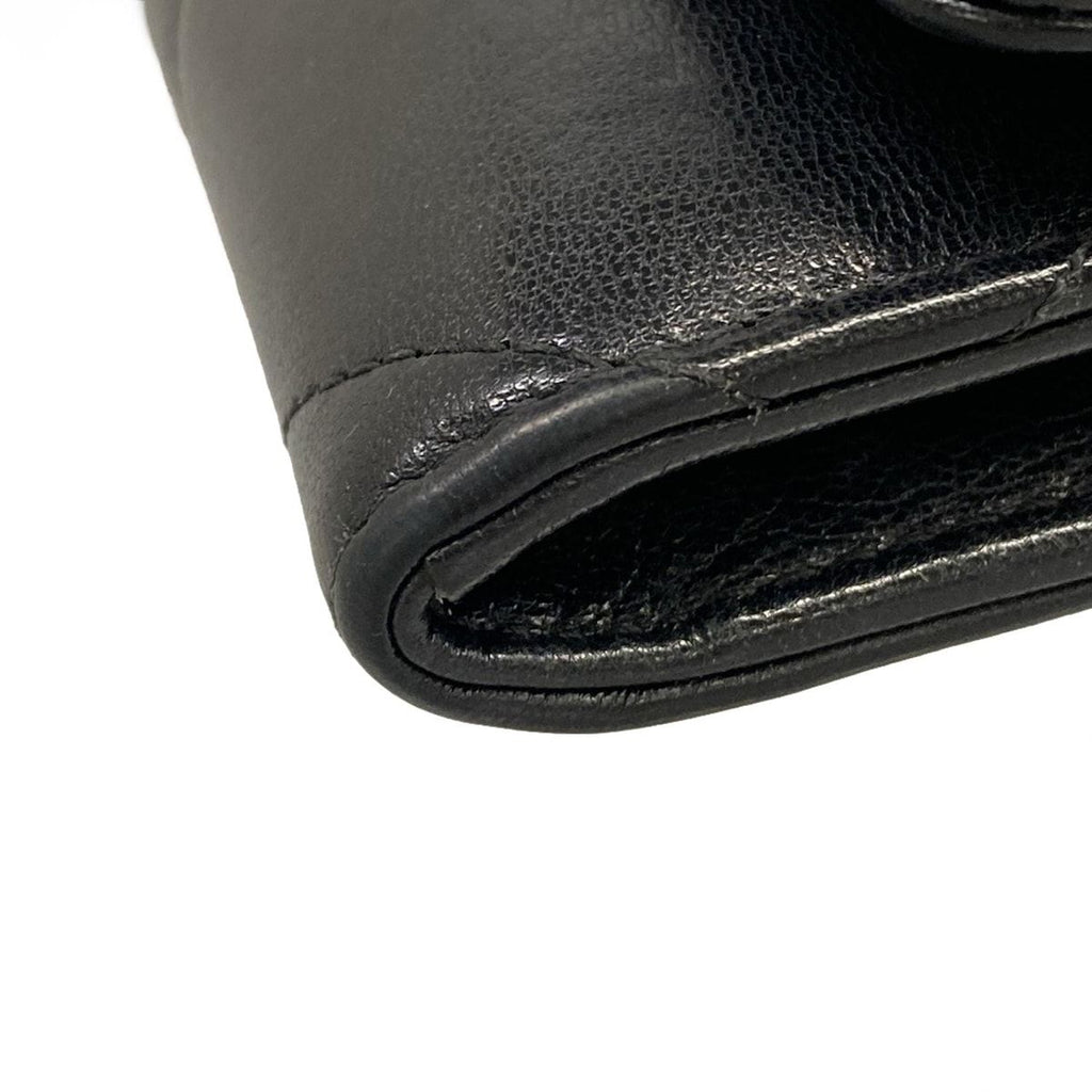 Chanel Wallet 19 Black Gold Lambskin — view 8