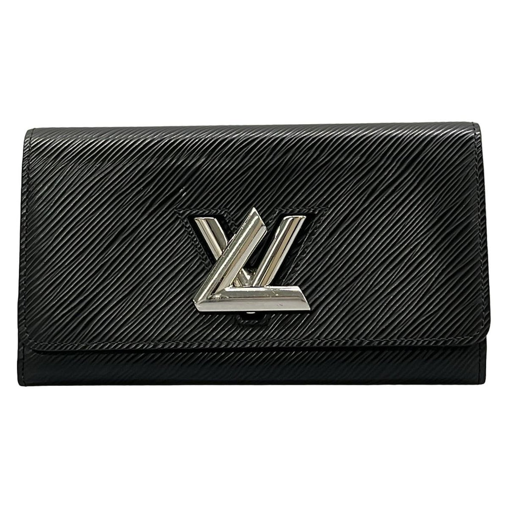 Louis Vuitton Wallet Twist Portefeuille Noir Leather Cowhide