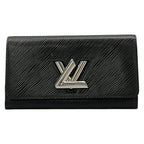 Louis Vuitton Wallet Twist Portefeuille Noir Leather Cowhide