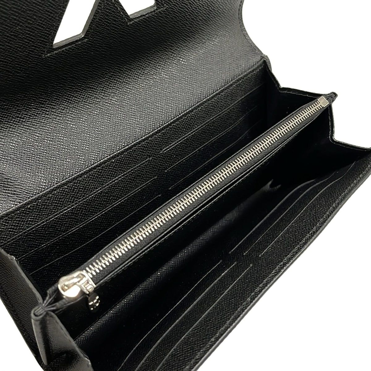 Louis Vuitton Wallet Twist Portefeuille Noir Leather Cowhide — view 3