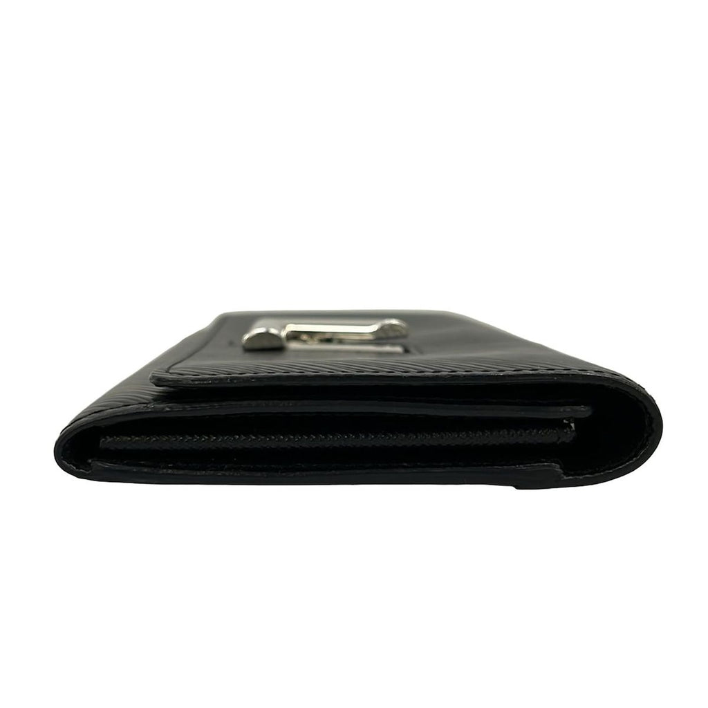 Louis Vuitton Wallet Twist Portefeuille Noir Leather Cowhide — view 9
