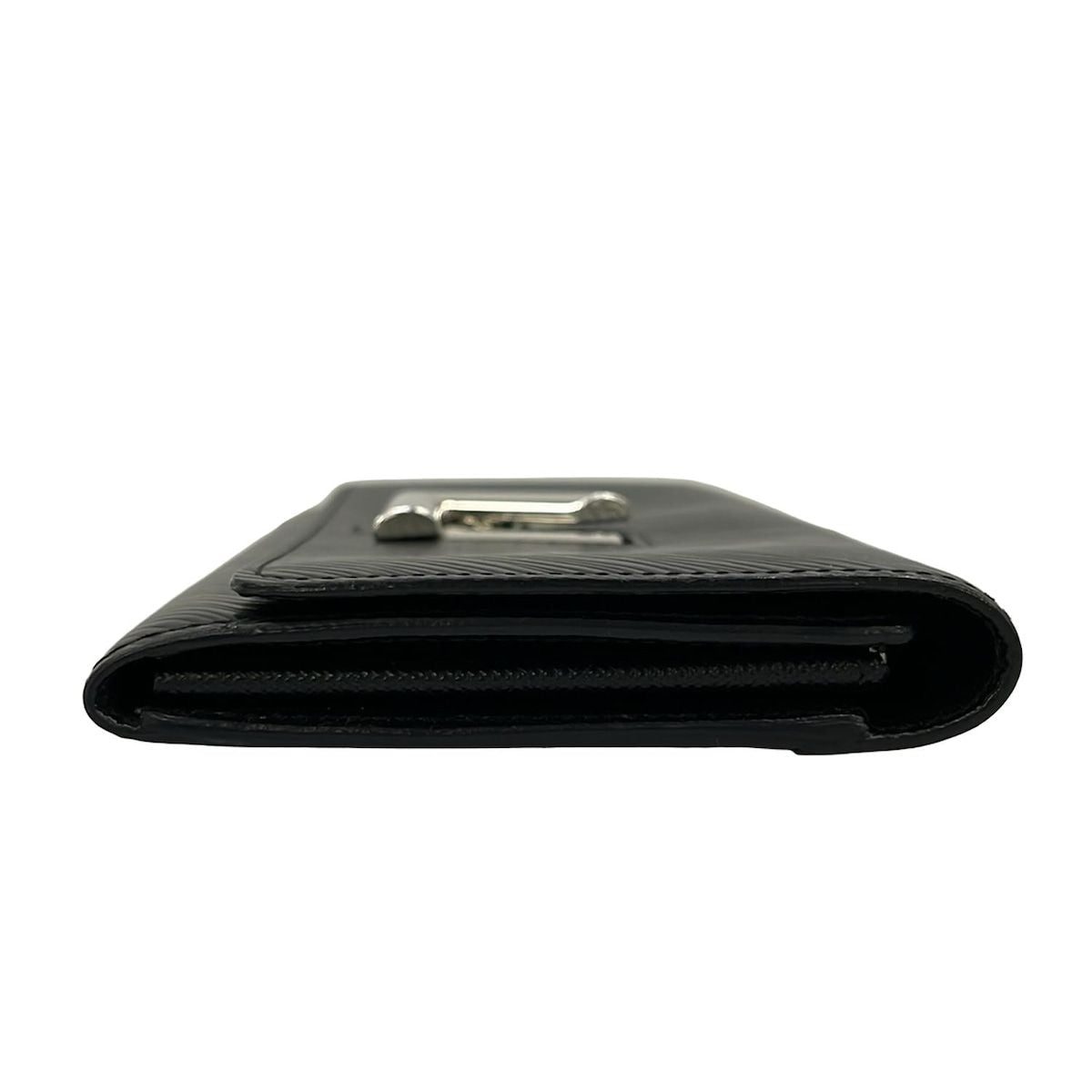 Louis Vuitton Wallet Twist Portefeuille Noir Leather Cowhide — view 9
