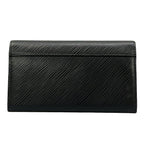 Louis Vuitton Wallet Twist Portefeuille Noir Leather Cowhide — view 2