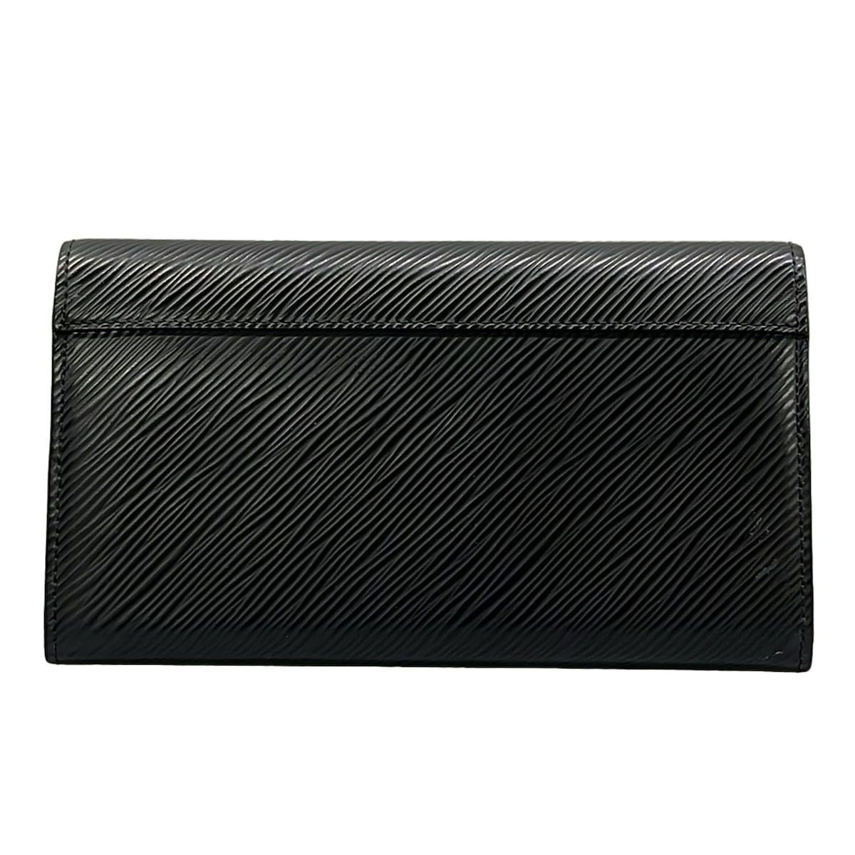 Louis Vuitton Wallet Twist Portefeuille Noir Leather Cowhide — view 2