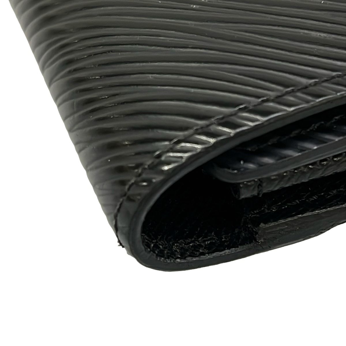 Louis Vuitton Wallet Twist Portefeuille Noir Leather Cowhide — view 7