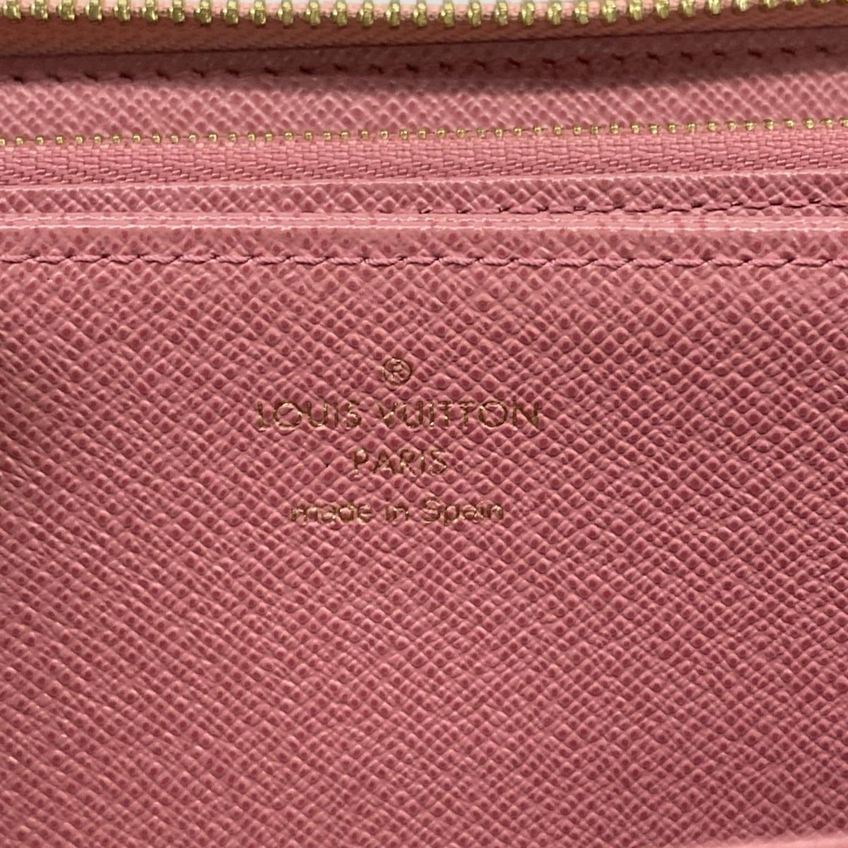Louis Vuitton Wallet Monogram Jacquard Denim Zippy Pink — view 5